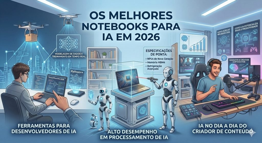 7 Melhores Notebooks para IA em 2026 (ChatGPT e Estudo) 7 Melhores Notebooks para IA em 2026 (ChatGPT e Estudo)